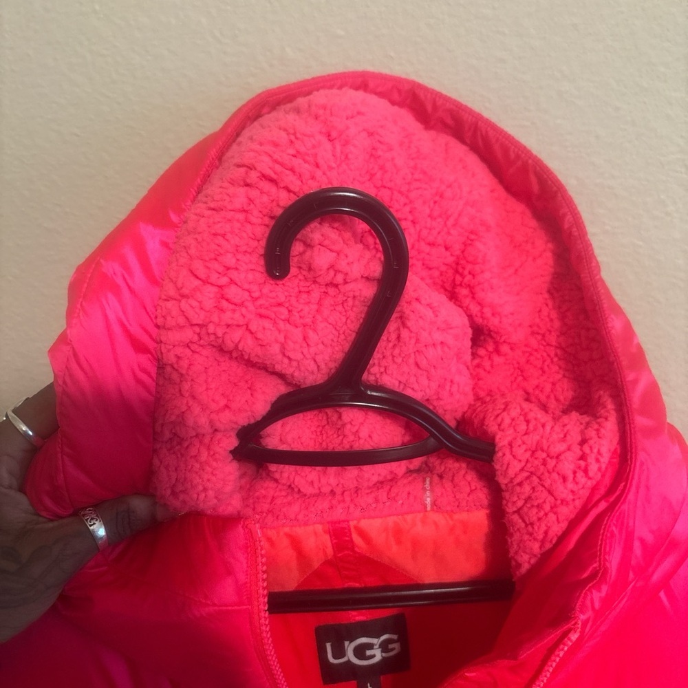 UGG Pink Puffer Jacket - Picture 5 of 5
